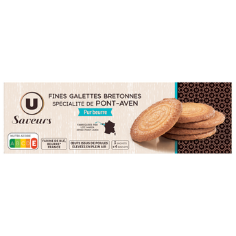 Image de U SAVEURS
Fines Biscuits Galettes de Bretagne