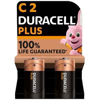 Image de Pile DURACELL Plus 100% C