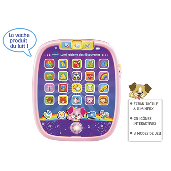 Image de VTECH - Lumi tablette des découvertes rose - Dès 9