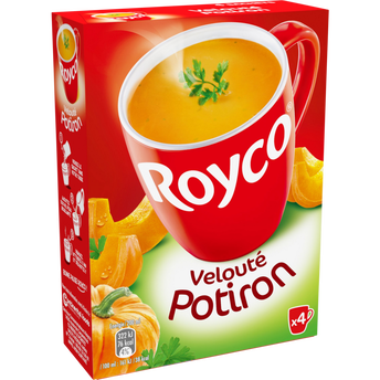 Image de Soupe Velouté de potiron ROYCO, Etui de 4 Sachets pour
