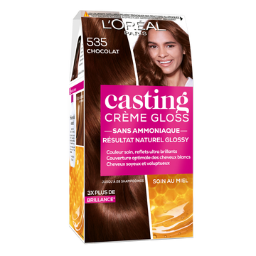 L'Oréal Coloration Crème Ton Sur Ton Casting Crème Gloss, Chocolat, N°535