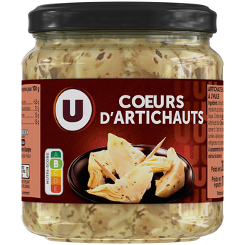 Image de U
Artichauts en quartiers marinés à l'huile