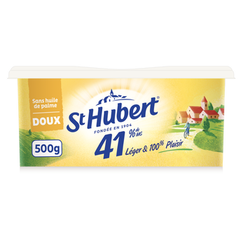 Image de Matière grasse doux à tartiner sans huile de palme 41% MG ST HUBERT
