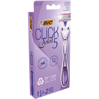 Image de Rasoir Rechargeable BIC Click 5 Soleil - 5 Lames et Tête