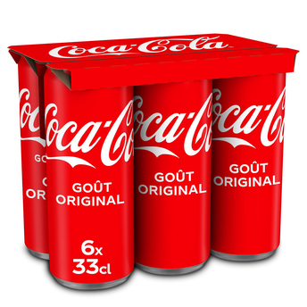 Image de Soda COCA-COLA Original - Pack Canettes