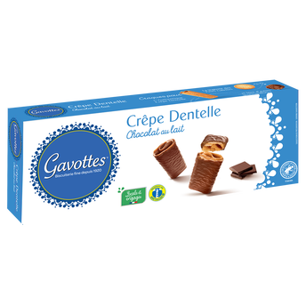 Image de Crêpes dentelle au chocolat au lait GAVOTTES