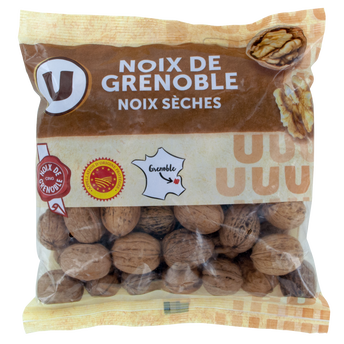 Image de U
Noix sèches de Grenoble, AOP, calibre 28/30, sachet