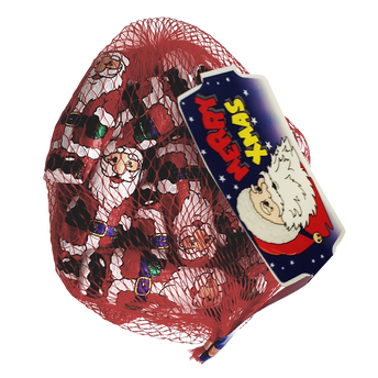 Image de Moulage chocolat au lait Père Noël sous alu