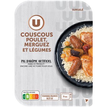 Image de U
Couscous poulet merguez