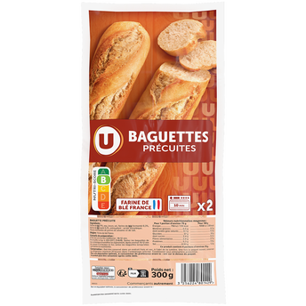 Image de U
Baguettes précuites longue conservation