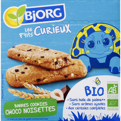 Biscuits Pepites Chocolat Et Noisettes Bio Bjorg 140g Super U