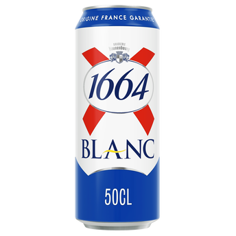 Image de Bière blanche 1664, 5° - Canette