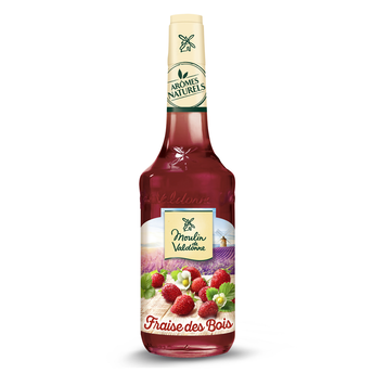 Image de Sirops fraise des bois Moulin de Valdonne bouteille
