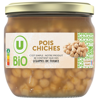 Image de U BIO
Pois chiches - Bocal