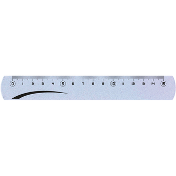 Image de U
Règle plate en aluminium 15cm bleue - Sans