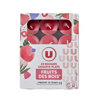 Image de U
Bougie chauffe plat parfum fruits des bois