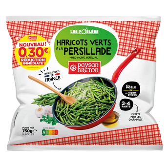 Image de Haricots verts à la persillade PAYSAN BRETON