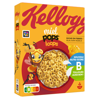 Image de Céréales Miel Pops Loops KELLOGG'S
