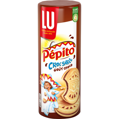 Pepito Pépito Biscuits Croc Sable goût Choco x2 588g 
