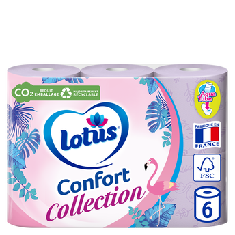 Image de Papier toilette collection avec aqua-tube Lotus 2P X6