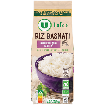 Image de U BIO
Riz basmati