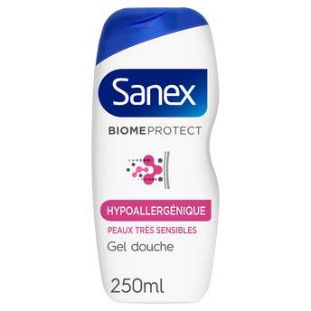 Image de Gel Douche biome protect hypoallergénique SANEX flacon