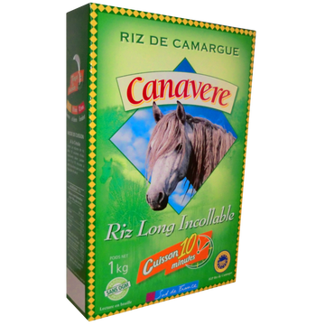 Canavere Riz Long Étuvé 10 Minutes Igp Camargue Benoit Riz De Canavere, 1kg