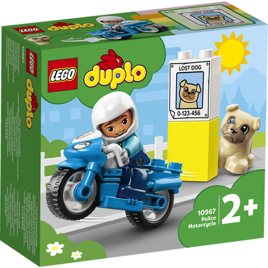LEGO® DUPLO® Rescue - La moto de police 10967 - Dès 2 ans - Super