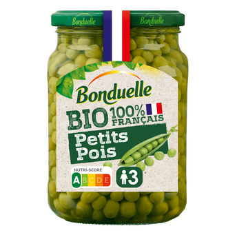 Image de Petits pois bio BONDUELLE - Bocal