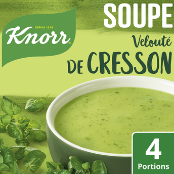 Image de Velouté de cresson déshydratée KNORR, paquet de 53g