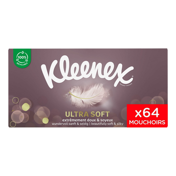 Image de Mouchoirs ultra soft KLEENEX boîte