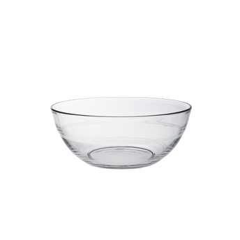 Image de SALADIER LYS EN VERRE TRANSPARENT