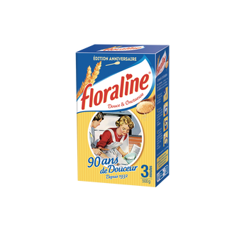 Image de Semoule de blé dur FLORALINE, boîte de