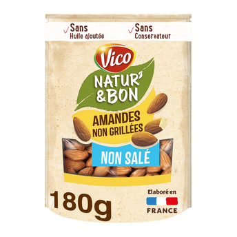 Image de Natur'& bon amandes non salées VICO