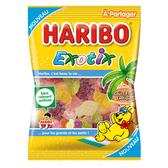 Image de Bonbons exotix HARIBO, sachet