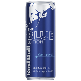 Image de Boisson énergisante goût Myrtille Blue Edition RED BULL, Canette