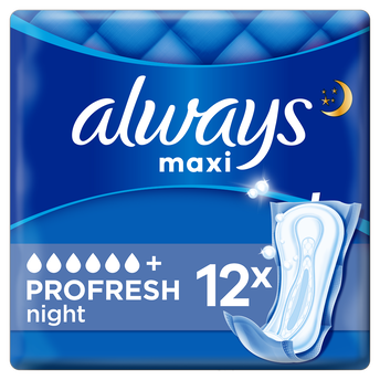 Image de Serviettes hygiéniques maxi profresh ALWAYS