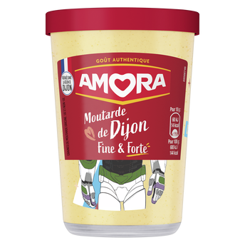 Image de Moutarde forte TV AMORA verre