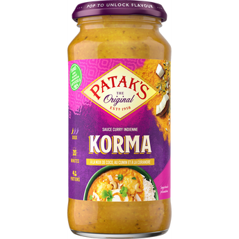 Image de Sauce korma PATAK'S