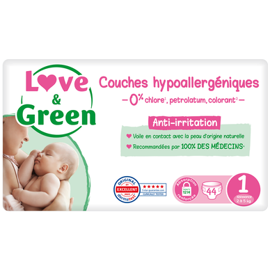 Love & Green - Couches taille 1 - Supermarchés Match