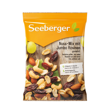 Berger Mélange De Raisins Secs Et Graines Grillées Non Salées, Seeberger, Sachet 150g
