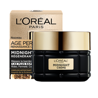 Image de Crème visage Nuit Anti-âge Régénérante L'OREAL PARIS - Pot