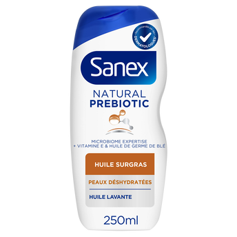 Image de Gel douche Huile Sugras prebiotic SANEX Natural