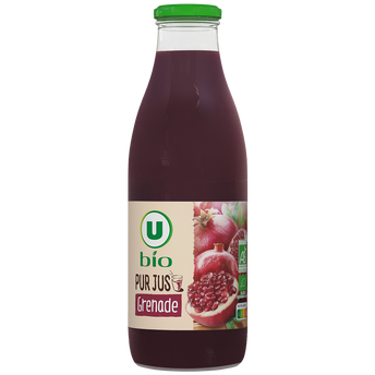 Image de U BIO
Pur jus de grenade bouteille en verre de