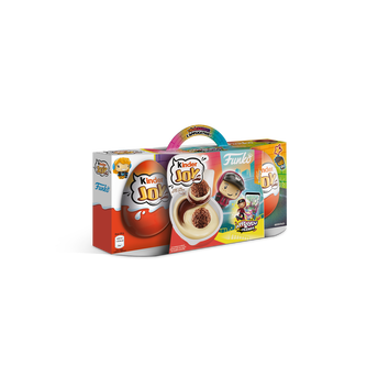 Image de Crème dessert  avec surprise KINDER JOY - 3 x