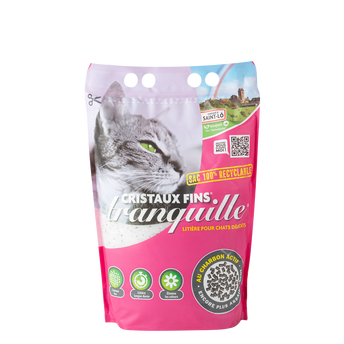 Image de Litière Cristaux Fins Charbon actif sac recyclable TRANQUILLE