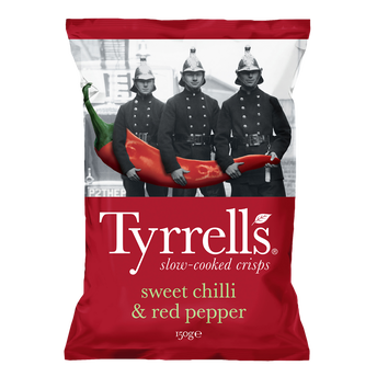 Image de Chips au piment doux TYRELL'S, paquet de