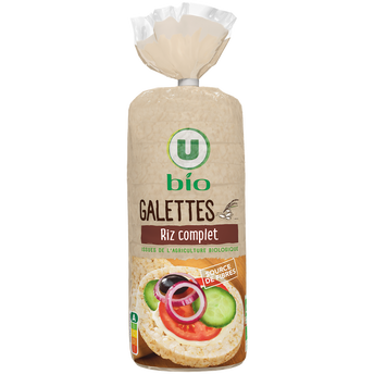Image de U BIO
Galettes de riz complet