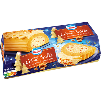 Image de Bûche glacée Crème Brûlée NESTLE 540g - 9/10