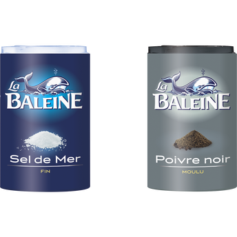 Image de Duo sel & poivre, LA BALEINE